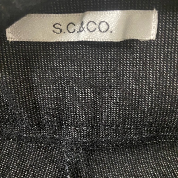 S.C & C.O pant good condition color gray size 10 - Picture 3 of 4